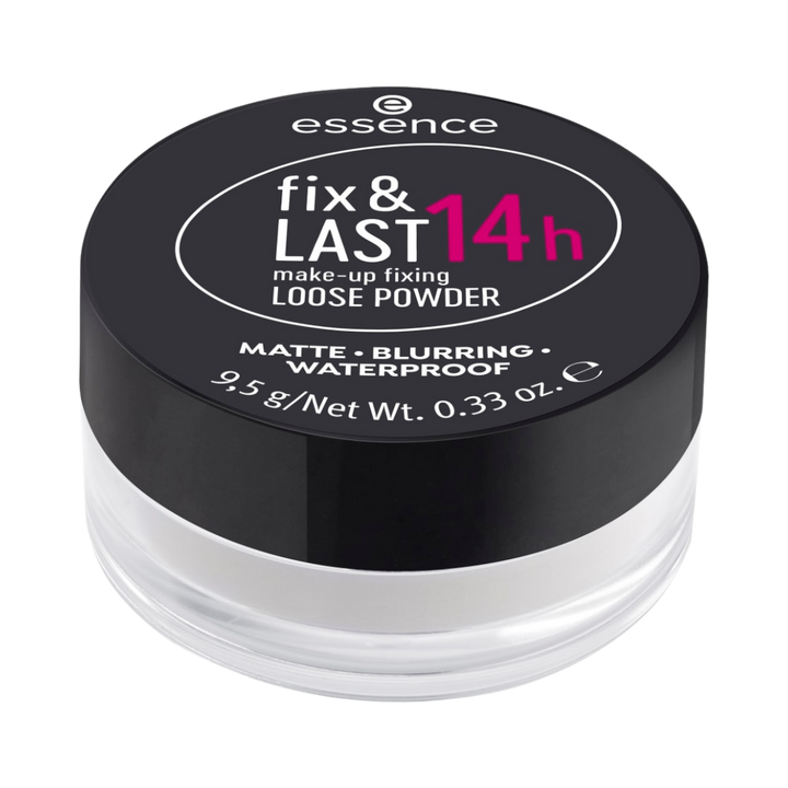 Essence Fix & Last 14H Make-Up Loose Powder | ايسنس لوس باودر فيكس تدوم 14 ساعة