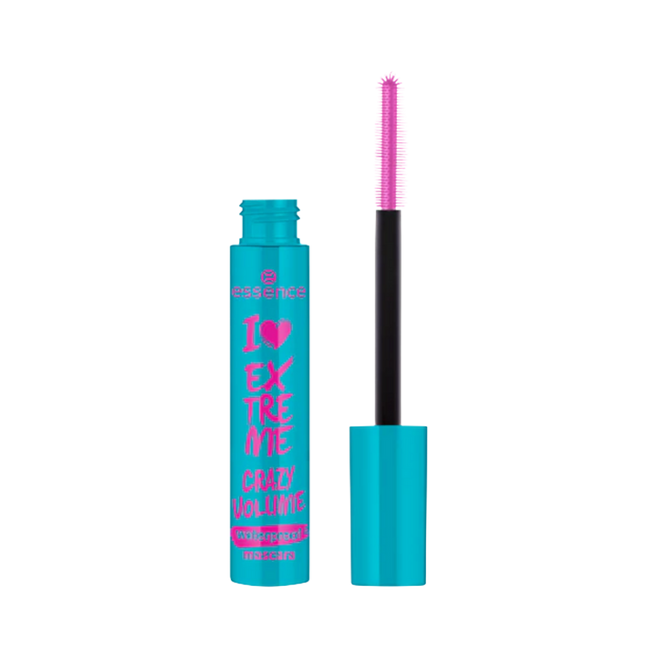 Essence I Love Extreme Crazy Volume Waterproof Mascara | ايسنس مسكارالتطويل الرموش ضد الماء