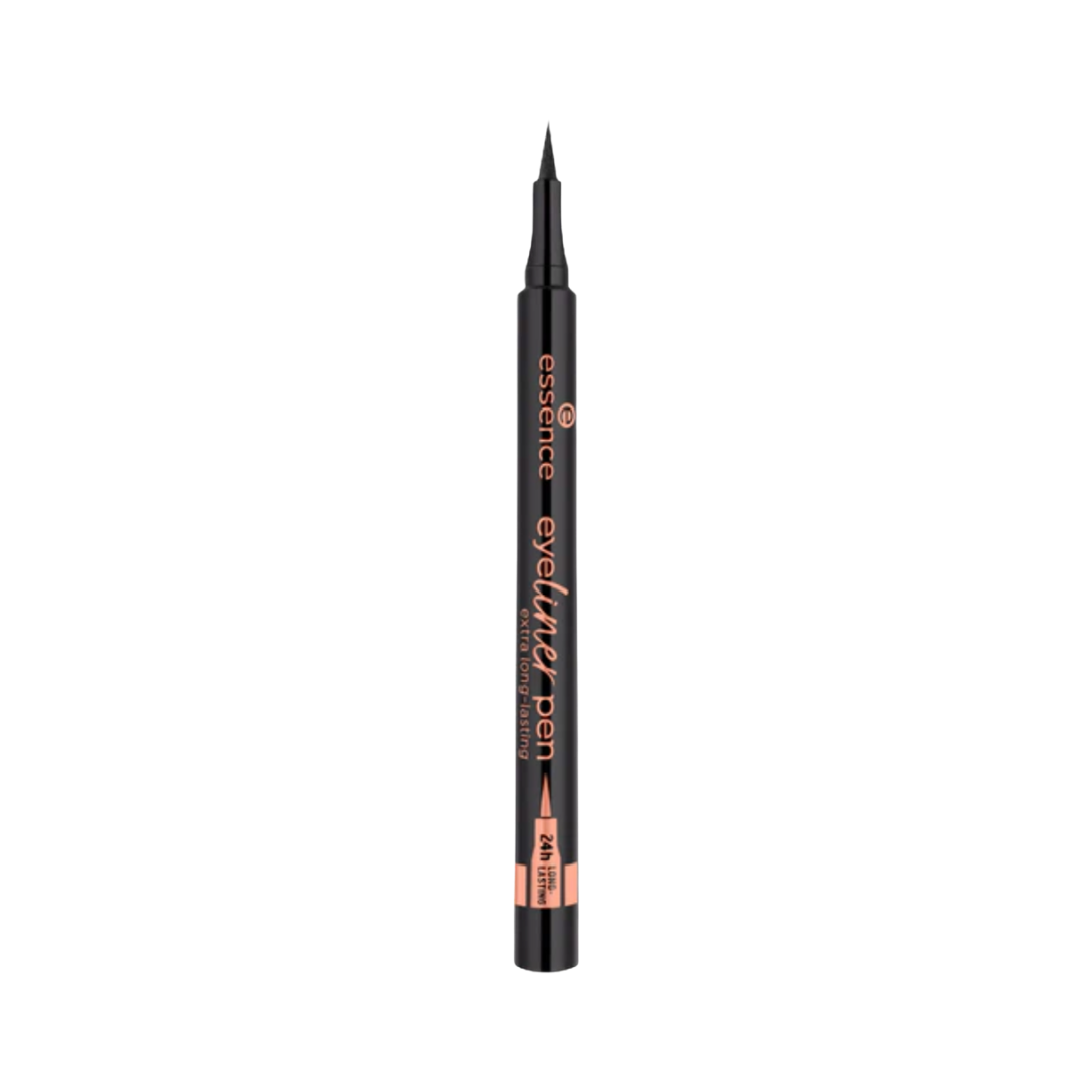 Essence Eyeliner Pen Extra Long-Lasting 010 Blackest Black |  ايسنس قلم تحديد العيون يدوم طويلاً للغاية 010