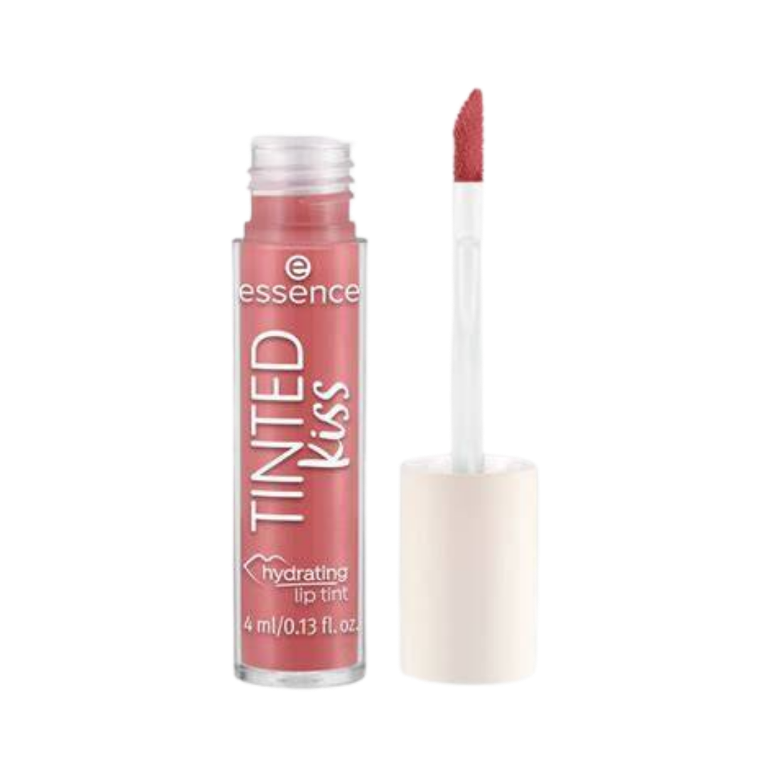 Essence Tinted Kiss Hydrating Lip Tint - 4ml | ايسنس أحمر شفاه مرطب من تينتد كيس - 4 مل