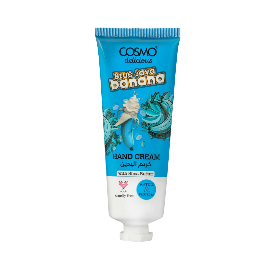 COSMO Blue Java Banana Hand Cream - 75ml | كوزمو كريم اليدين بنانا بلو جافا – 75 مل