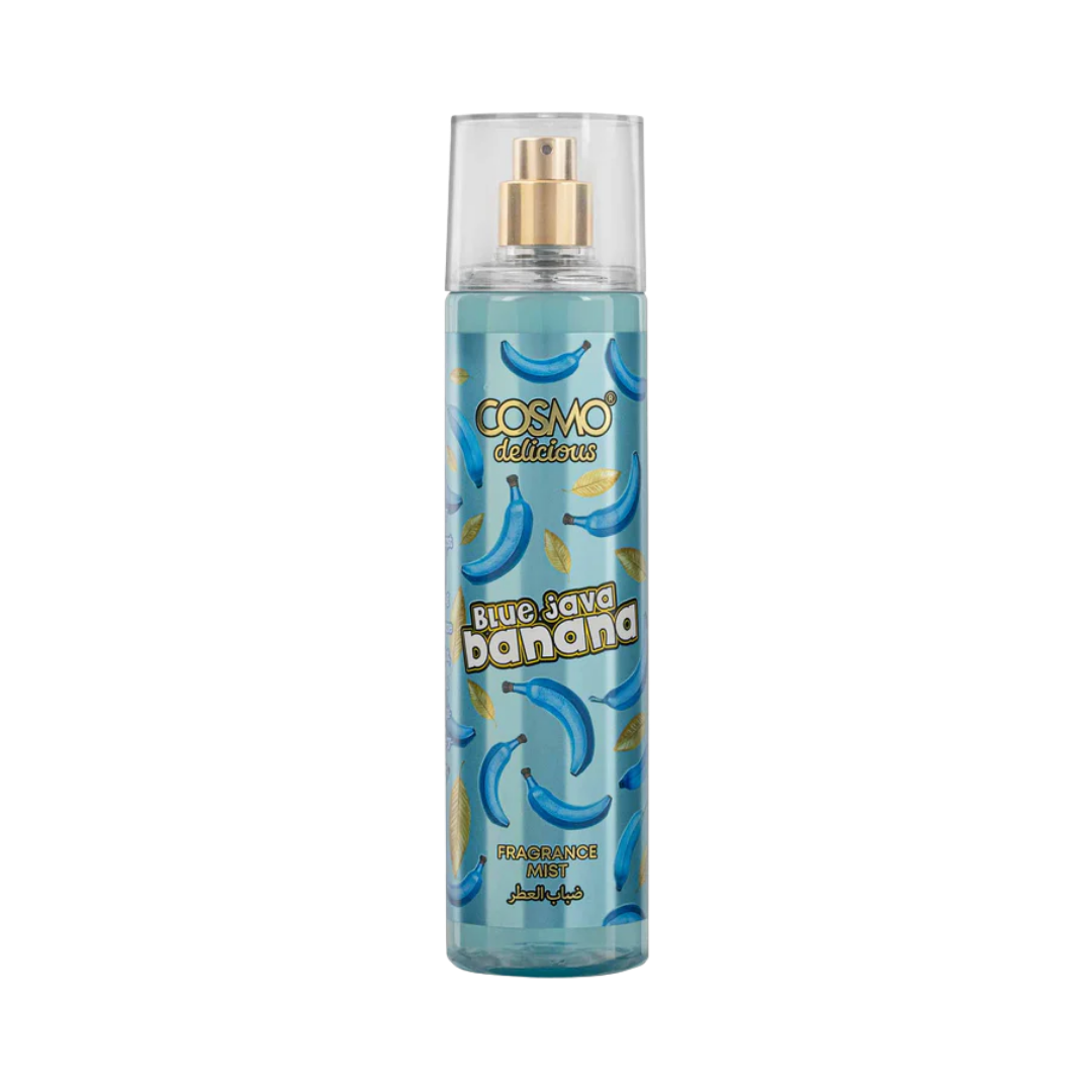 Cosmo Blue Java Banana Fragrance Mist - 250ml | ميست الجسم كوزمو بلو جافا موز – ٢٥٠ مل