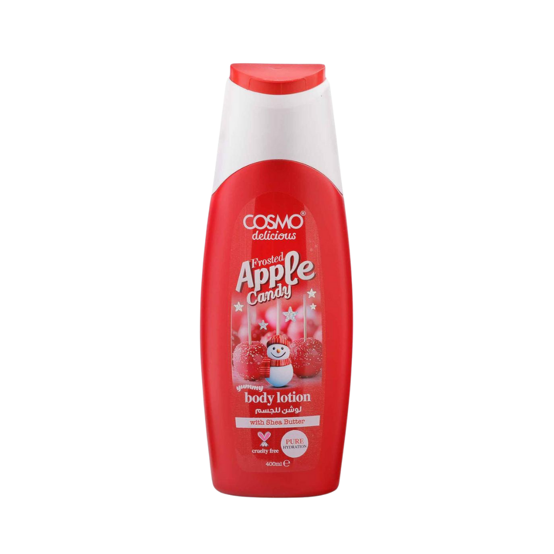 COSMO Apple Candy Yummy Body Lotion - 400ml| كوزمو لوشن الجسم -400 مل