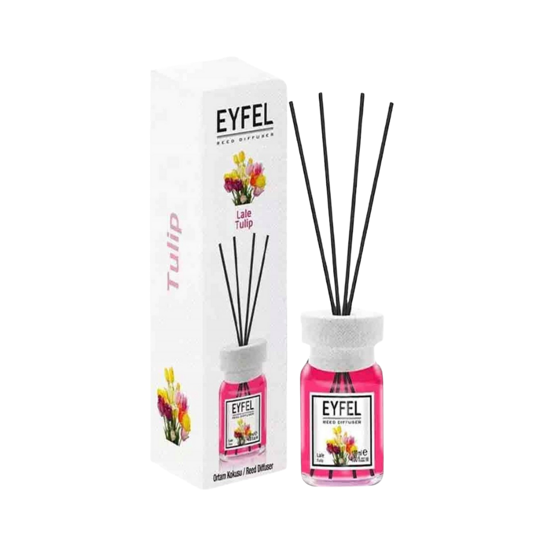 Eyfel Lale Tulip Red Diffuser - 120 ml| ايفيل  بخور منزلي بعطر الأوركيد الأحمر   -120 مل