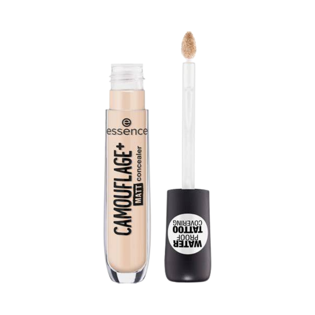 Essence Camouflage+ Matt Concealer | ايسنس كونسيلير مات خافي للعيوب