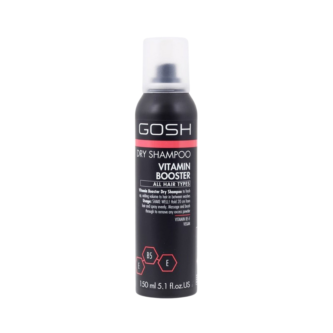 Gosh Dry Shampoo Spray 150ml - Vitamin Booster | جوش رذاذ الشامبو الجاف بالفيتامين - 150 مل