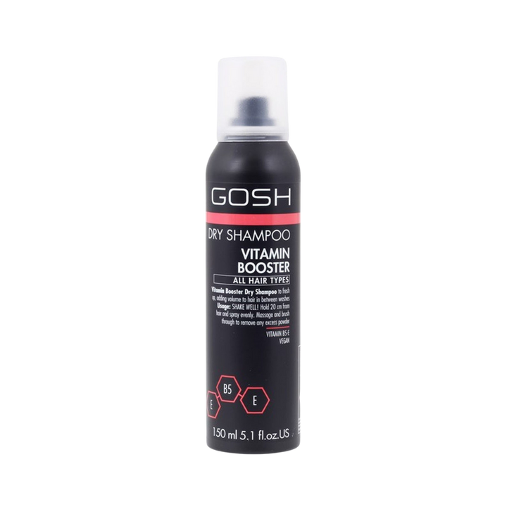 Gosh Dry Shampoo Spray 150ml - Vitamin Booster | جوش رذاذ الشامبو الجاف بالفيتامين - 150 مل