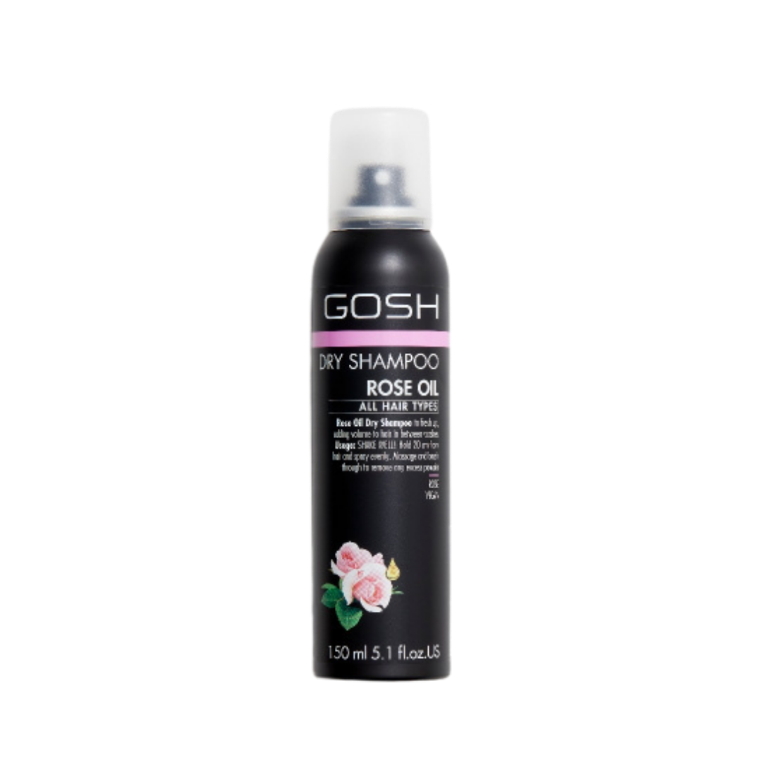 Gosh Dry Shampoo Spray 150ml - Rose Oil | جوش شامبو جاف بزيت الورد - 150 مل