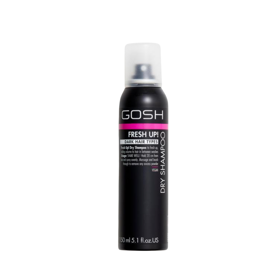 Gosh Fresh Up Dry Shampoo For Dark Hair - 150ml | جوش شامبو جاف - 150 مل