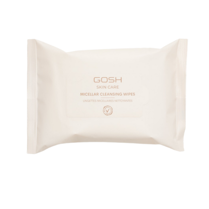 Gosh Skin Care Micellar Cleansing Wipes - 25wipes | جوش مناديل تنظيف ميسيلار للعناية بالبشرة - 25 منديل