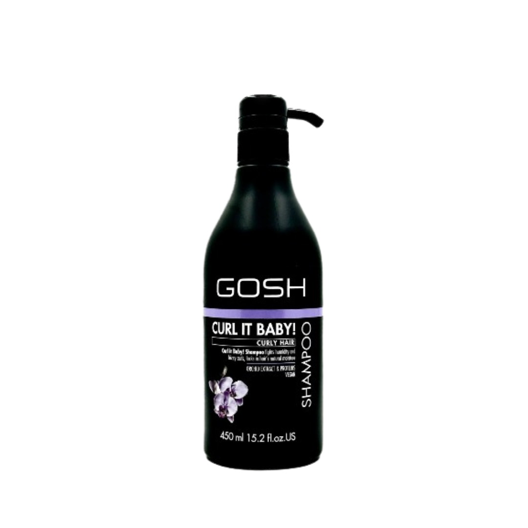 Gosh Curl It Baby Shampoo - 450ml | جوش شامبو للشعر الكيرلي - 450 مل