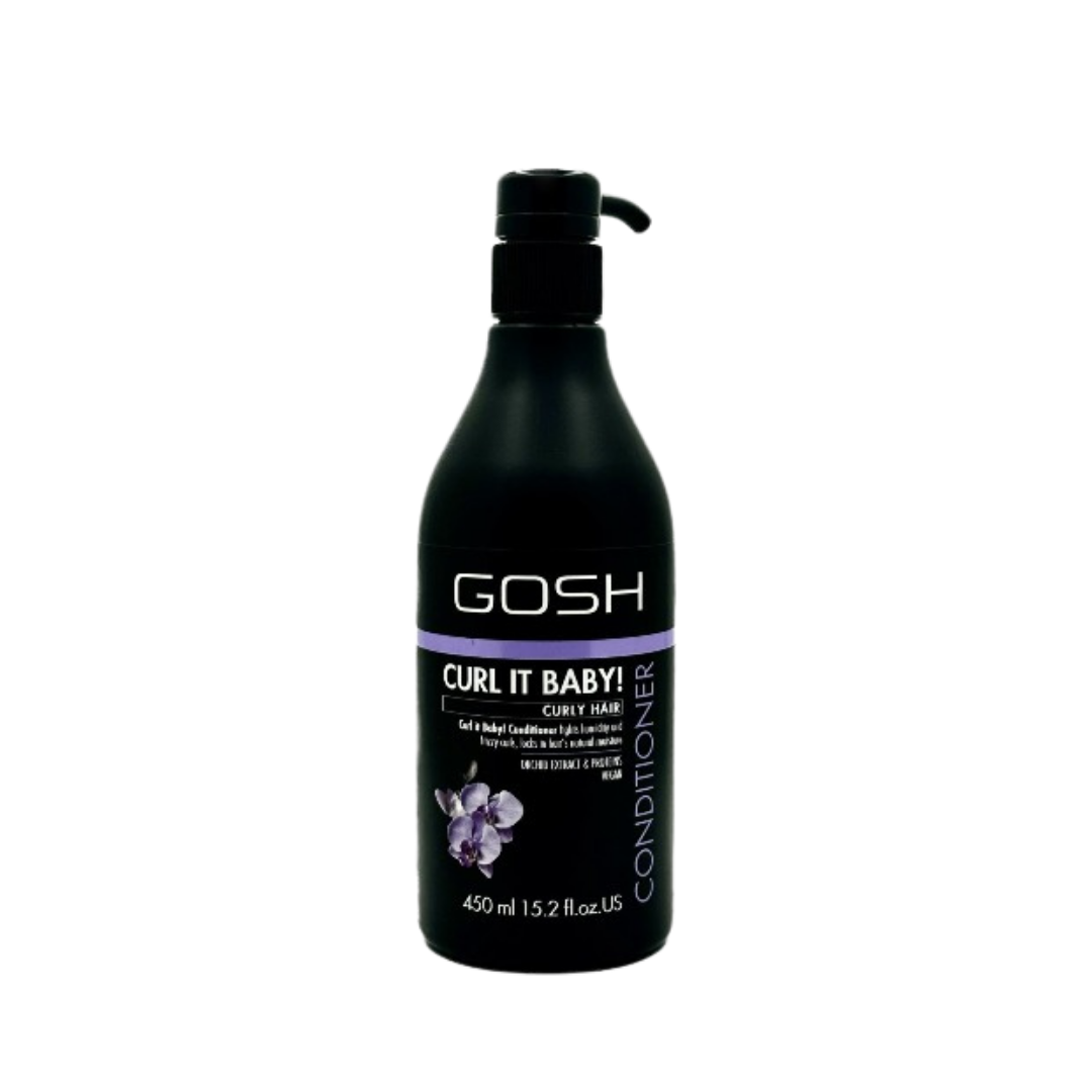 Gosh Curl It Baby Conditioner - 450ml | جوش بلسم للشعر الكيرلي - 450 مل