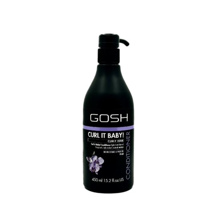 Gosh Curl It Baby Conditioner - 450ml | جوش بلسم للشعر الكيرلي - 450 مل