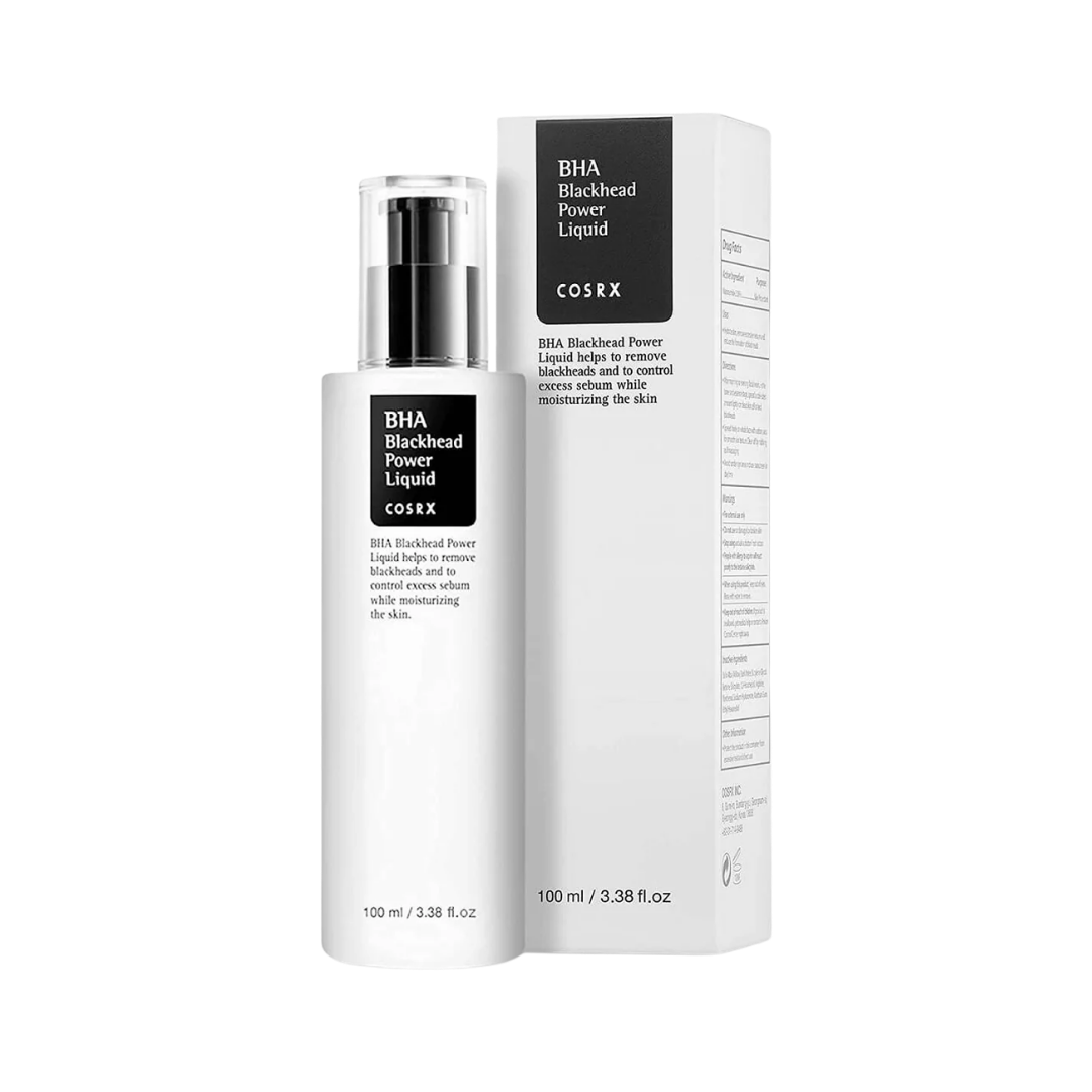 Cosrx BHA Blackhead Power Liquid - 100ml |  كوزركس تونر بحمض البيتا هيدروكس للروؤس السوداء - 100 مل