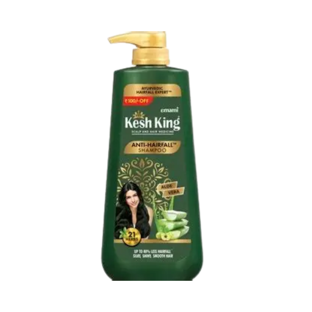 Kesh King Scalp and Hair Medicine Anti-Hairfall Shampoo -600ml | كيش كينغ شامبو ضد تساقط الشعر وعلاج فروة الرأس   - 600 مل