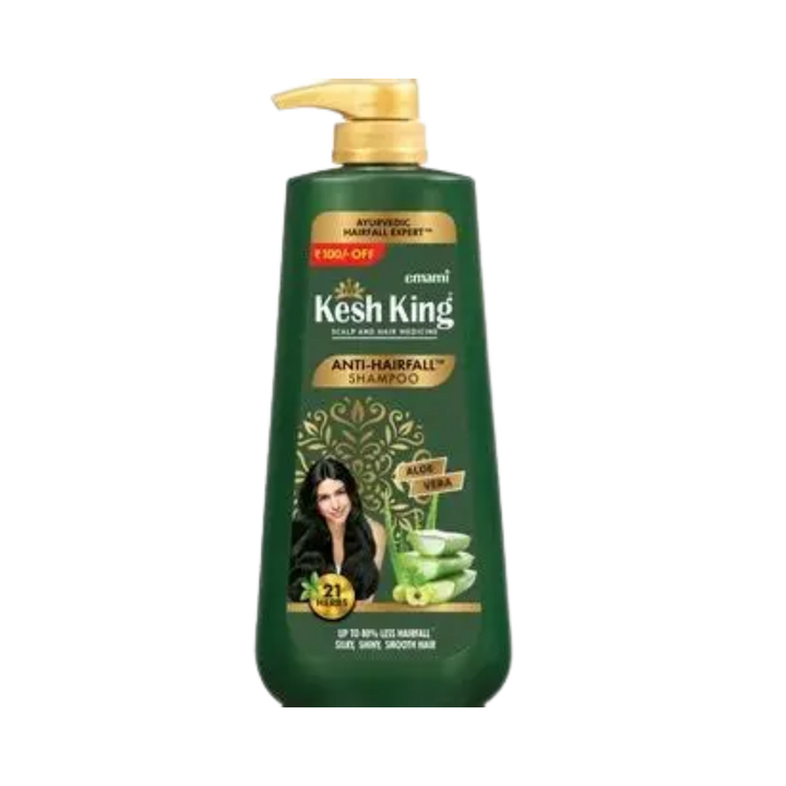 Kesh King Scalp and Hair Medicine Anti-Hairfall Shampoo -600ml | كيش كينغ شامبو ضد تساقط الشعر وعلاج فروة الرأس   - 600 مل