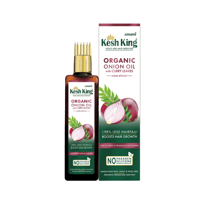 Kesh King Ayurvedic Onion Oil - 200ml | كيش كينغ زيت البصل الايورفيدا - 200 مل