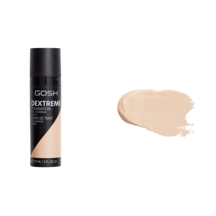 Gosh Dextreme Full Coverage - 30ml | جوش كريم أساس تغطية كاملة - 30 مل