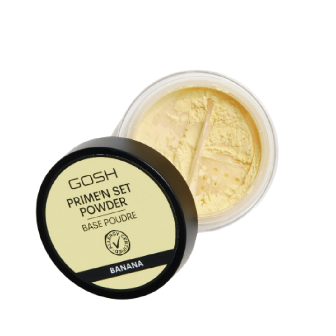 Gosh Prime'n Set Powder - 7g | جوش لوس باودر لتثبيت المكياج او كأساس - 7 غرام