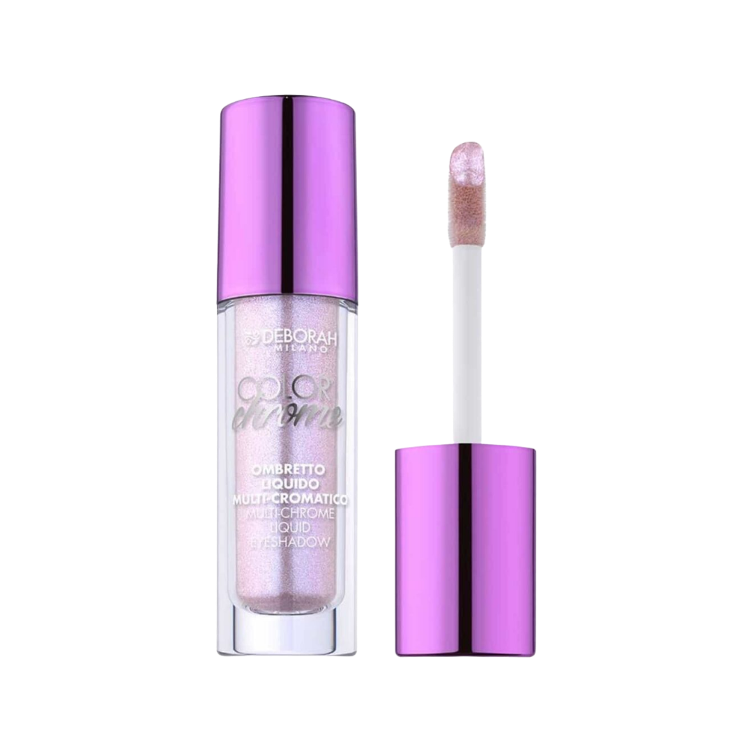 Deborah Milano Color Chrome Liquido Eyeshadow | ديبورا اي شادو سائل لماع