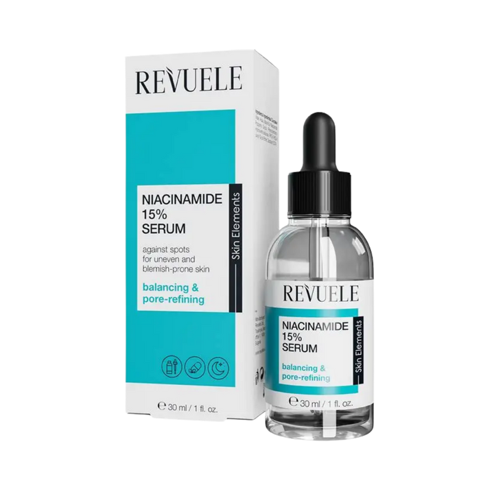 Revuele Niacinamide Serum 15% - 30ml | ريفويل سيروم نياسيناميد 15% - 30 مل