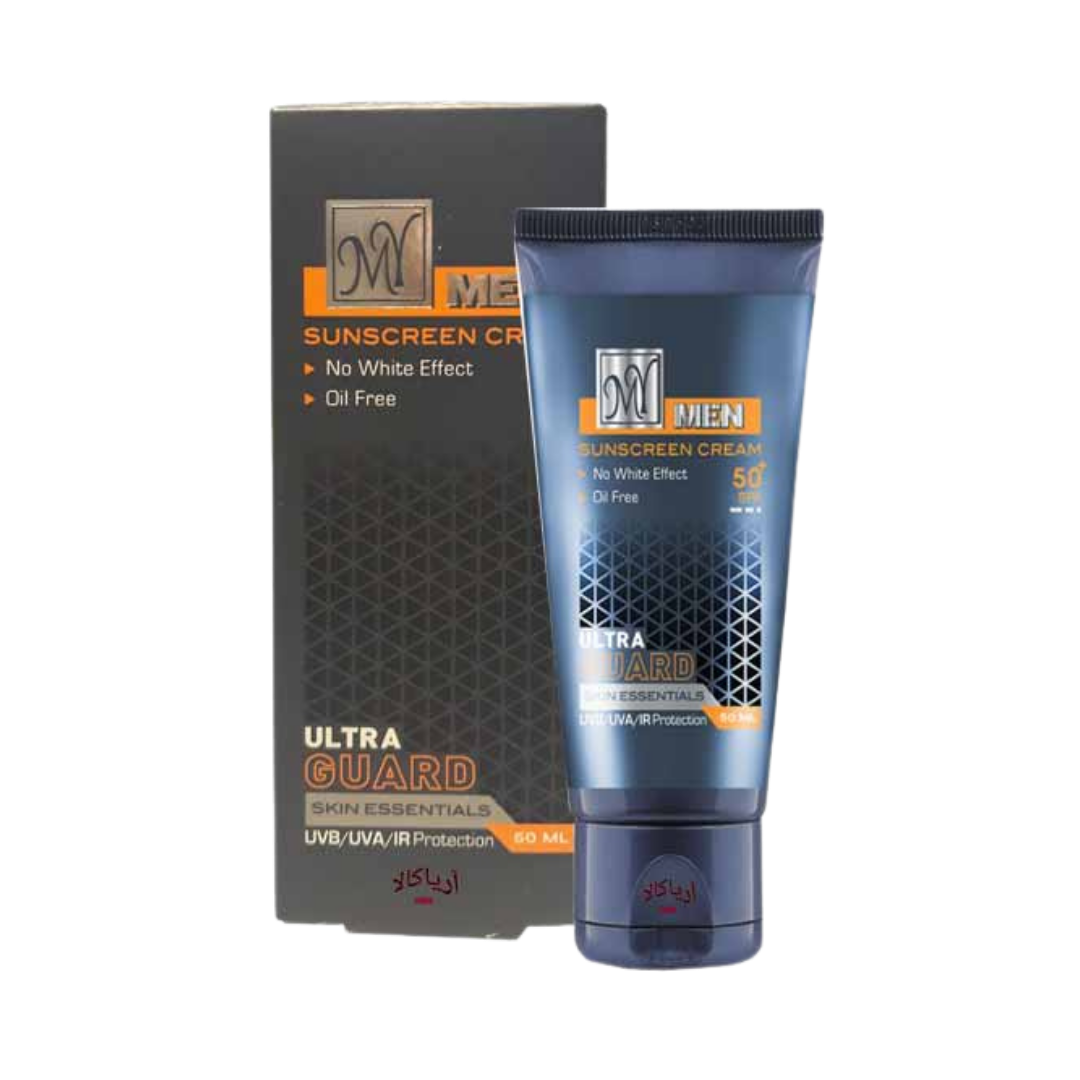 m.y Sunscreen Oil Free Cream Spf50 For Men - 50ml |  ام واي واقي شمسي خالي من الزيوت spf 50 للرجال - 50 مل