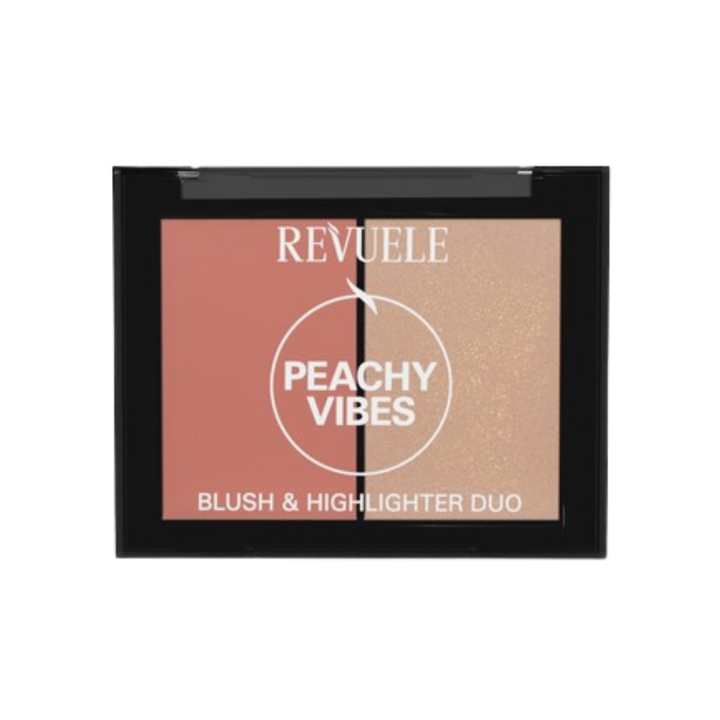 Revuele Blush & Highlighter Duo - 8g | ريفويل باليت بلاش و هايلايتر - 8 غرام