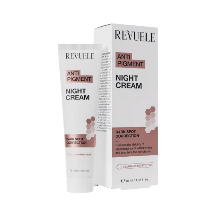 Revuele Anti Pigment Night Cream - 40ml | ريفويل كريم ليلي مضاد للتصبغات - 40 مل