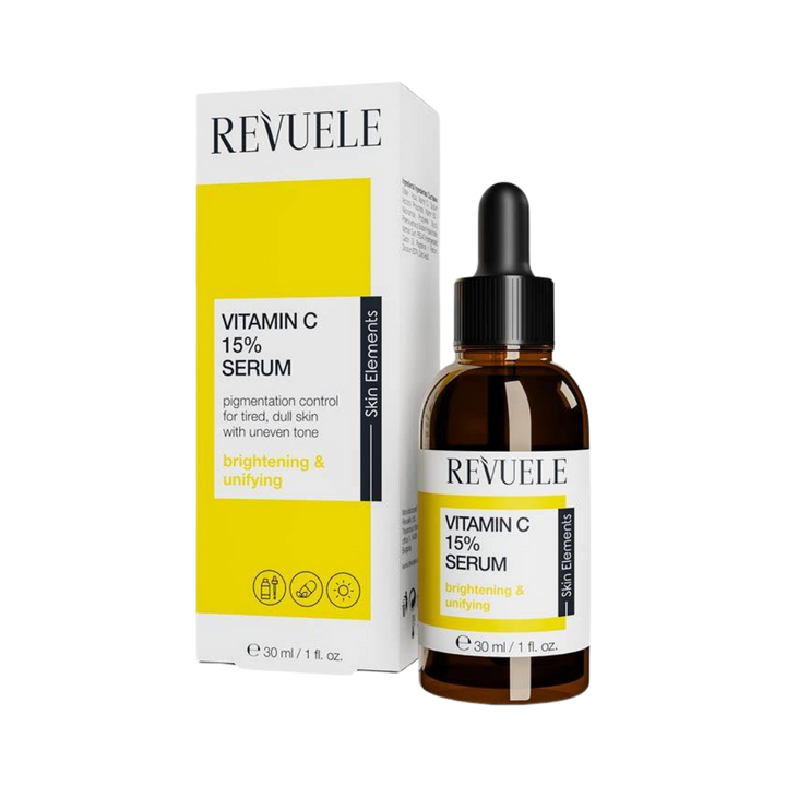 Revuele Vitamin C 15% Serum - 30ml | ريفويل سيروم فيتامين سي 15% - 30 مل