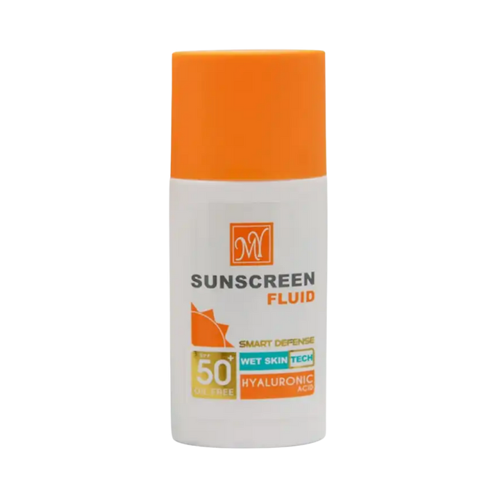 M.Y Smart Defense Sunscreen Fluid Spf 50 - 50ml | ام واي سائل واقي شمسي مع عامل حماية من الشمس 50 - 50 مل