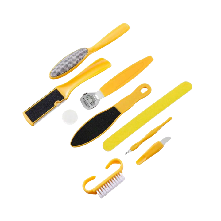 Tools & Cases Foot care tools, 9 pieces | أدوات العناية بالقدم، 9 قطع