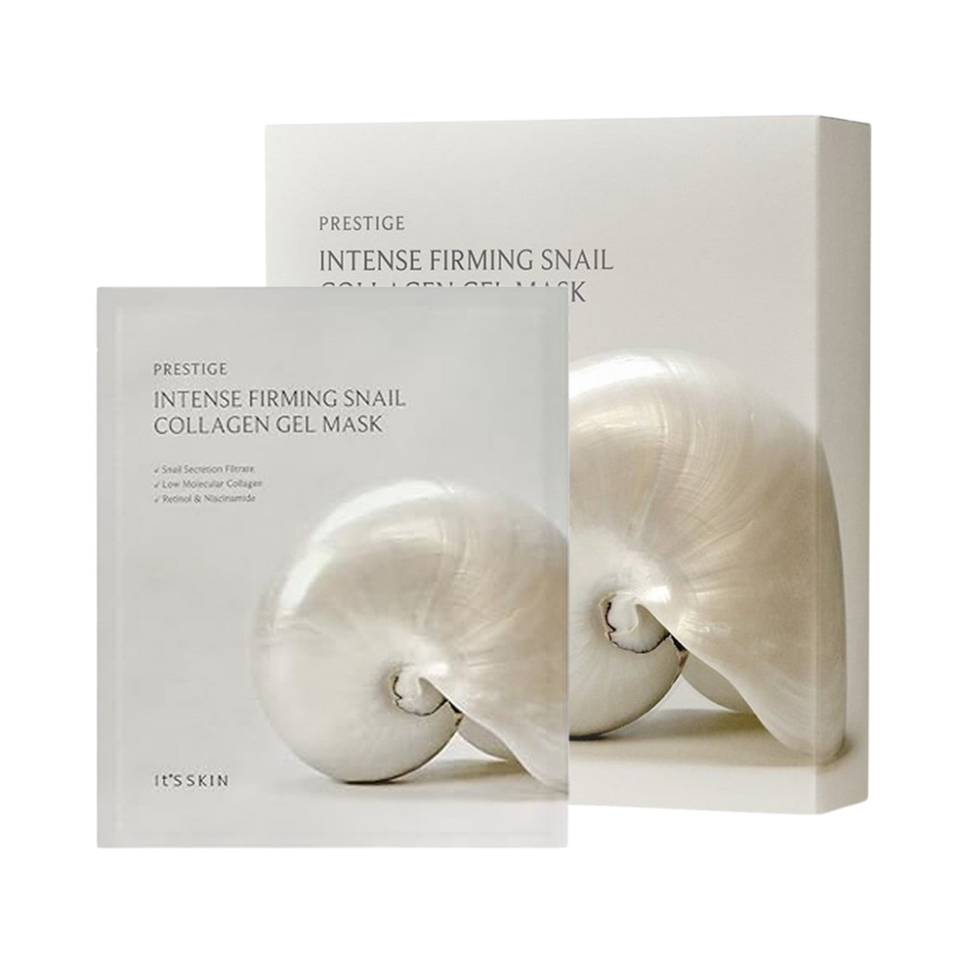 It’S SKIN - Prestige Intense Firming Snail Collagen Gel Mask Set - 30g| قناع الوجه الجلّي المكثف -30غرام