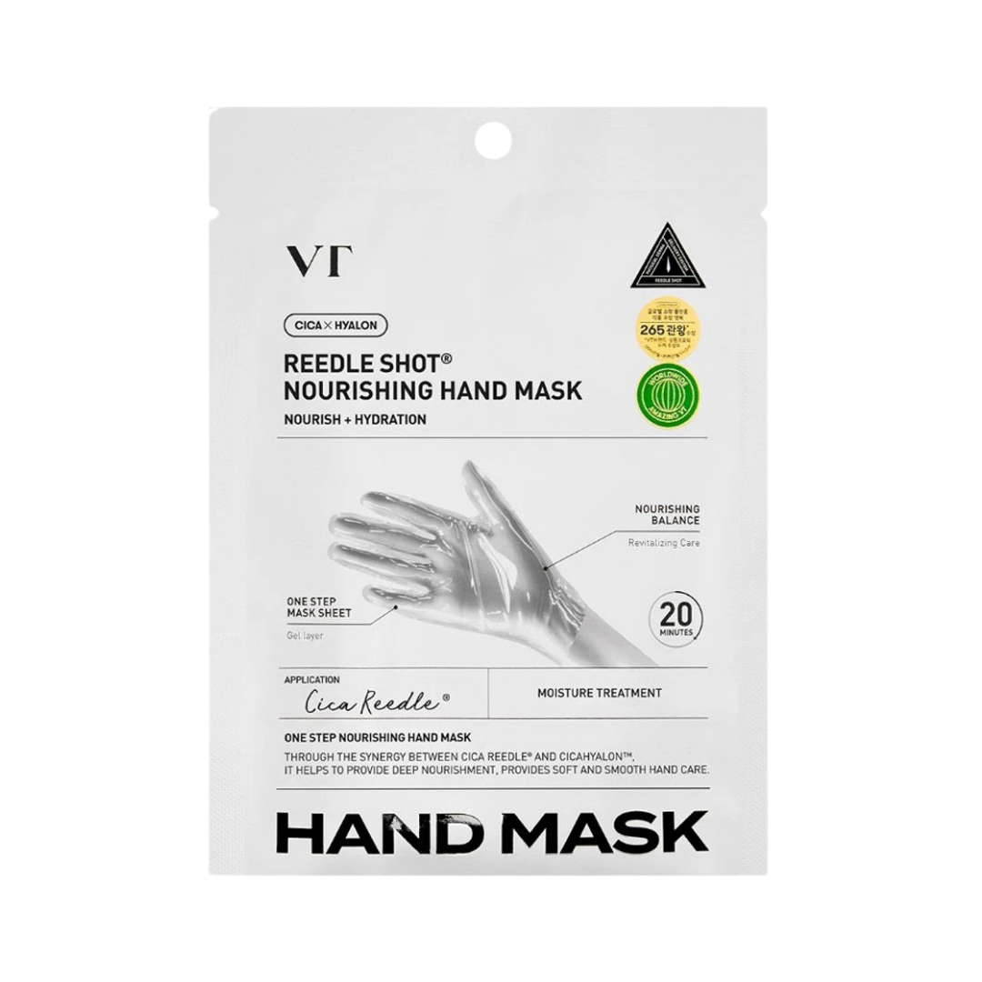 VT Cosmetics Reedle Shot Nourishing Hand Mask - 1 pcs| في تي كوزمنتكس قناع يدين مغذّي - 1 قطعة