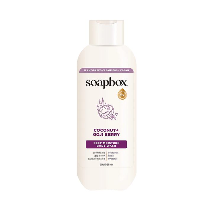 Soapbox Body Wash Coconut & Goji Berry - 591ml | سوب بوكس غسول الجسم بجوز الهند وتوت الغوجي - ٥٩١ مل