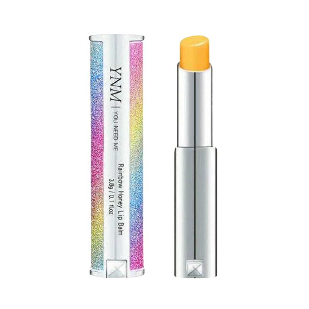 YNM Rainbow Honey Lip Balm - 3.8g | واي ان ام مرطب شفاه رينبو هوني – 3.8غ