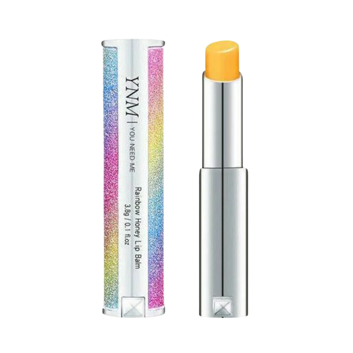 YNM Rainbow Honey Lip Balm - 3.8g | واي ان ام مرطب شفاه رينبو هوني – 3.8غ