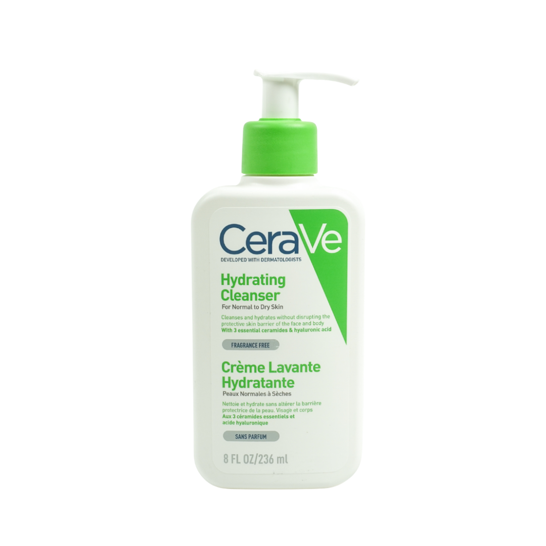 Cerave Hydrating Cleanser for Normal to Dry Skin with Hyaluronic Acid - 473ml | سيرافي غسول مرطب للبشرة الجافة والعادية - 473 مل