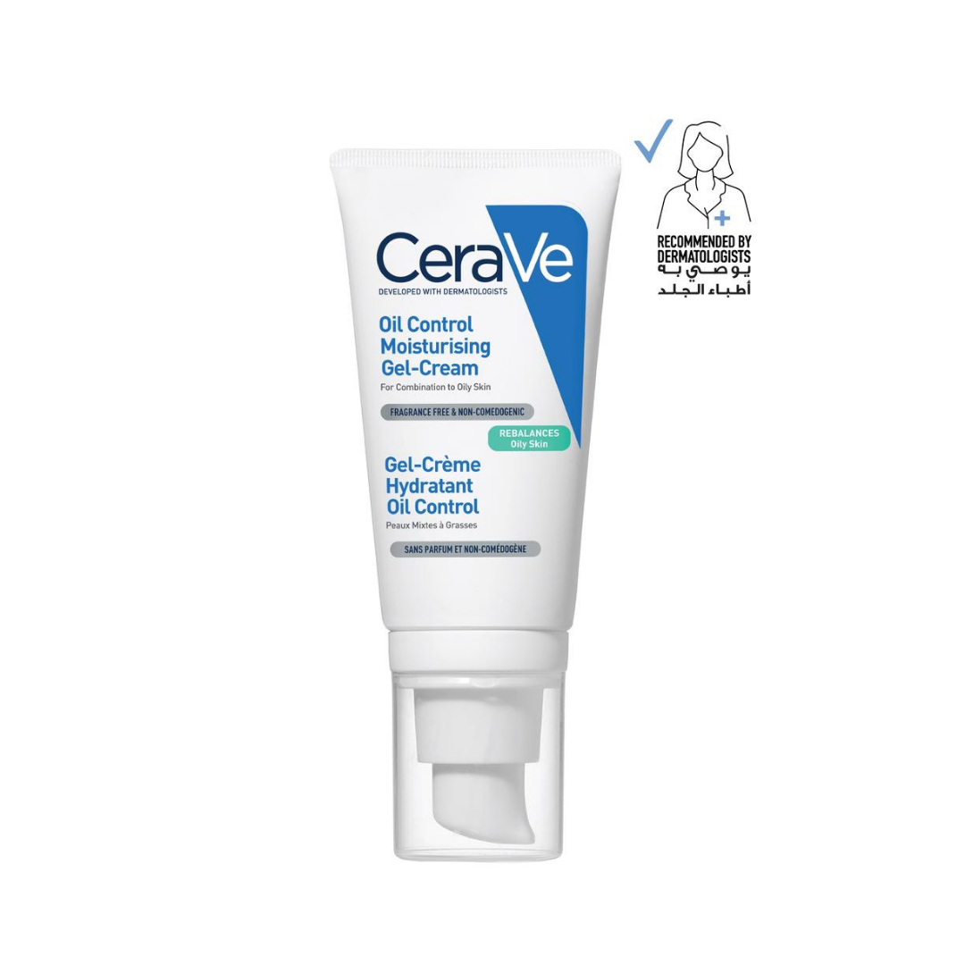CeraVe Oil Control Moisturising Gel-Cream for Oily Skin - 52ml | سيرافي مرطب جيل كريم للبشرة الدهنية - 52 مل