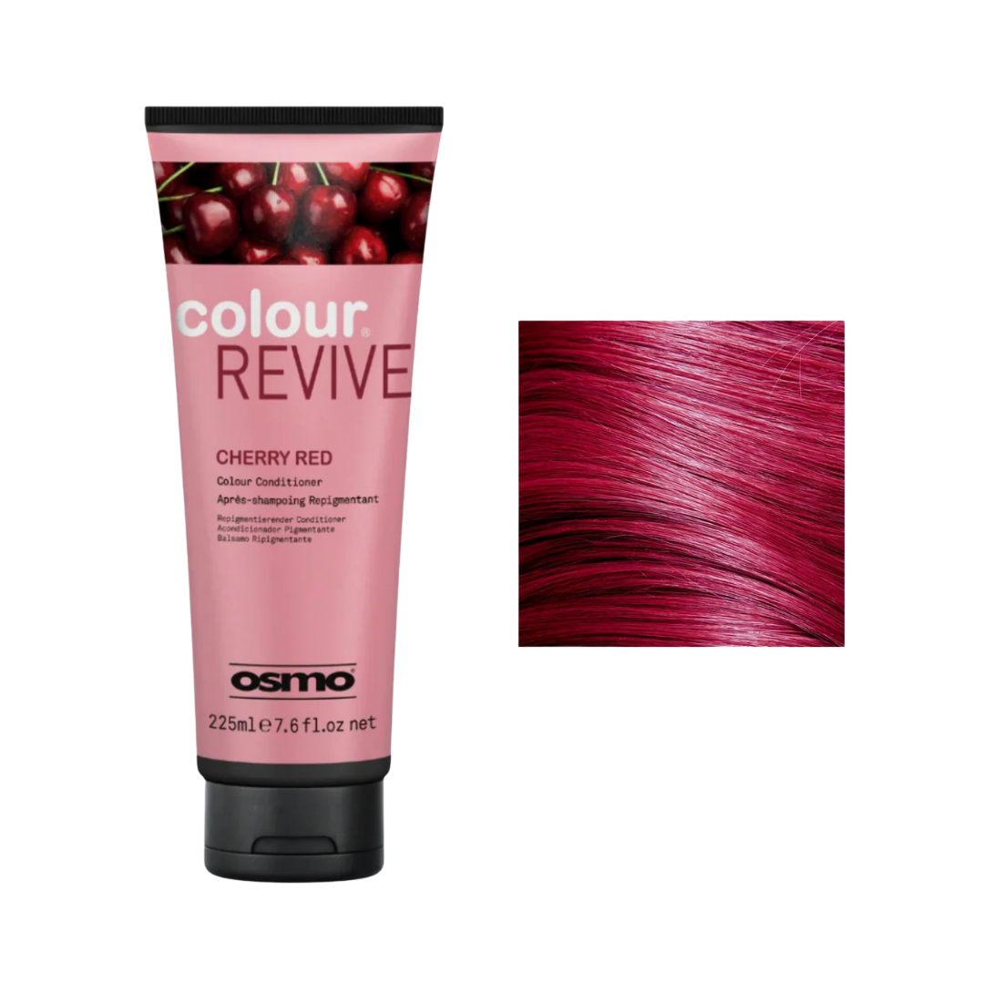 Osmo Colour Revive Colour Conditioner Cherry Red - 225ml| اوزمو بلسم ملون للشعر الأحمر -225 مل