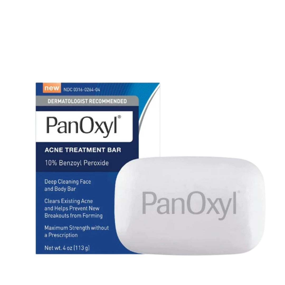 PanOxyl Acne Cleansing Bar - 113g | بانوكسيل صابونة لعلاج من حب الشباب - 113 غرام