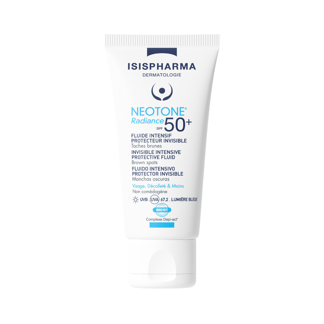 ISIS PHARMA NEOTONE RADUANCE SPF50 INVISIBLE - 30 ML | كريم واقي شمسي و مفتح spf 30 - 30 مل