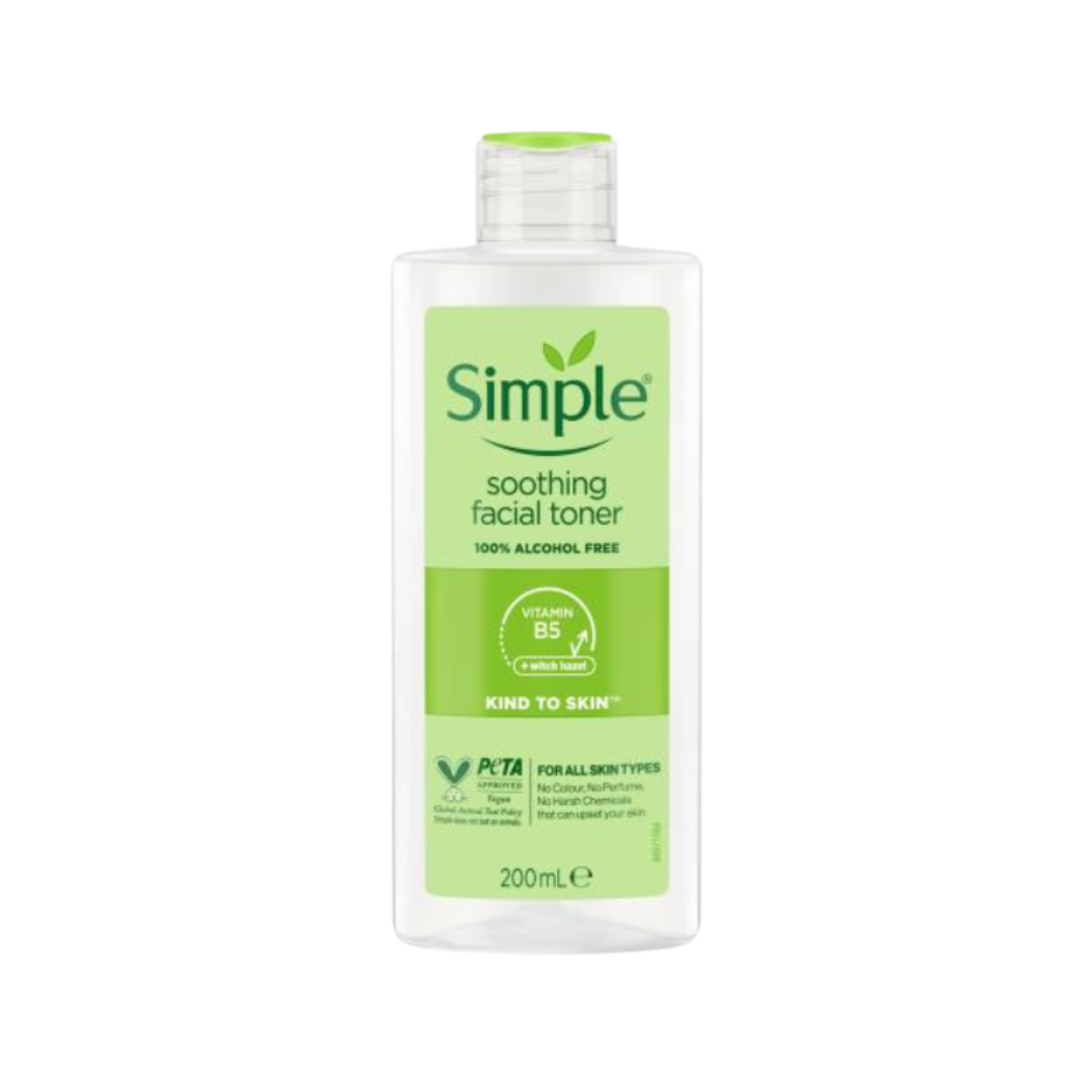 Simple Kind to Skin Soothing Facial Toner - 200ml | سمبل تونر ترطيب الوجه - 200 مل