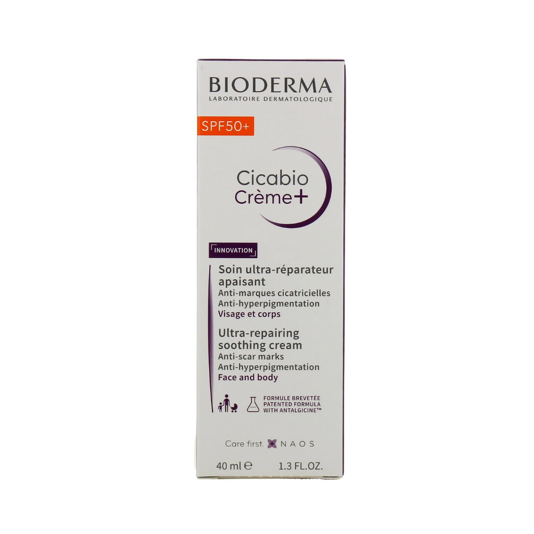 BIODERMA Cicabio Creme Ultra-Repairing Soothing Cream - 40ml | بيوديرما كريم مهدئ و مرمم للبشرة - 40 مل