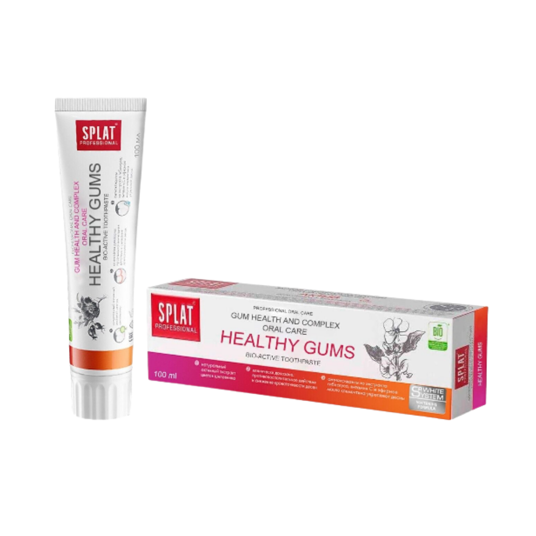 Splat Healthy Gums Bio Active Toothpaste - 100ml | سبلات معجون أسنان - 100 مل