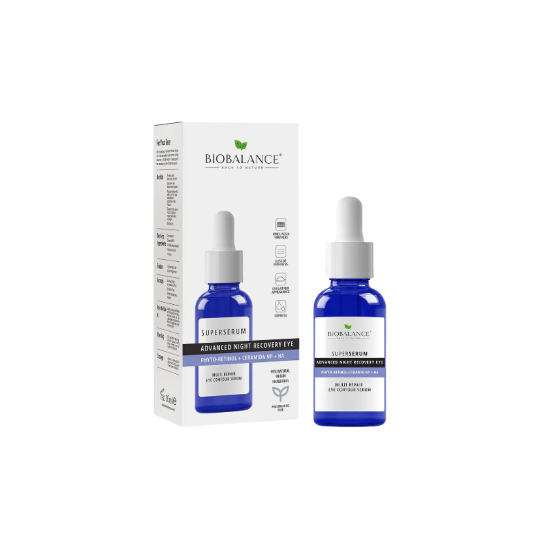 Bio Blance Advance Night Recovery Eye Restorative Night Eye Serum - 20ml  | بايو بالانس سيروم العين  التنشيط البشرة  حول  العين - 20 مل