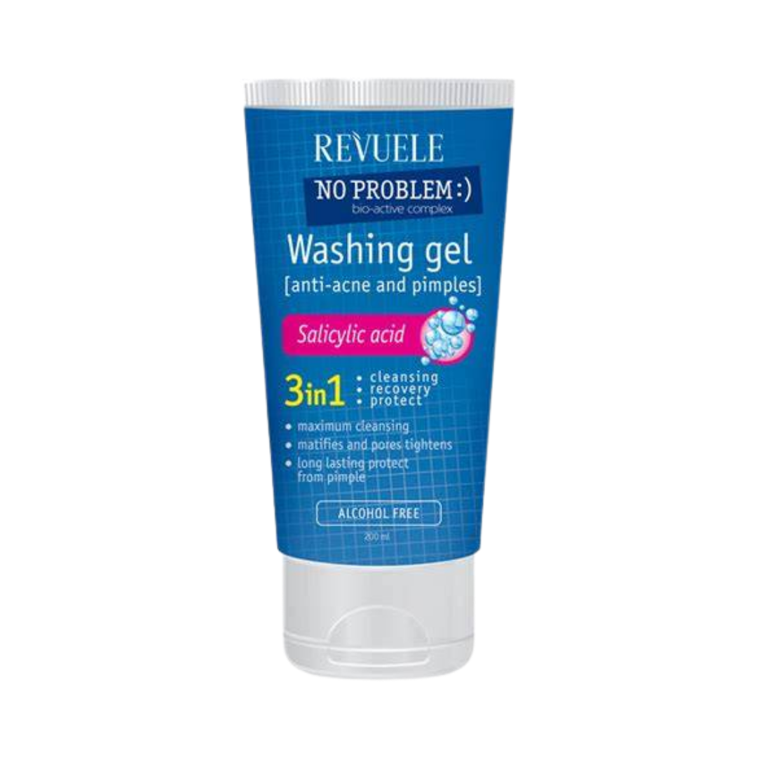 Gel Paqijkirina Salîcylic Acid 3 di 1 - 200ml de Pirsgirêk nîne | Revuel Salicylic Acid Wash 3 di 1 - 300 ml