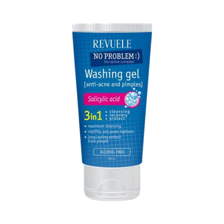 Gel Paqijkirina Salîcylic Acid 3 di 1 - 200ml de Pirsgirêk nîne | Revuel Salicylic Acid Wash 3 di 1 - 300 ml