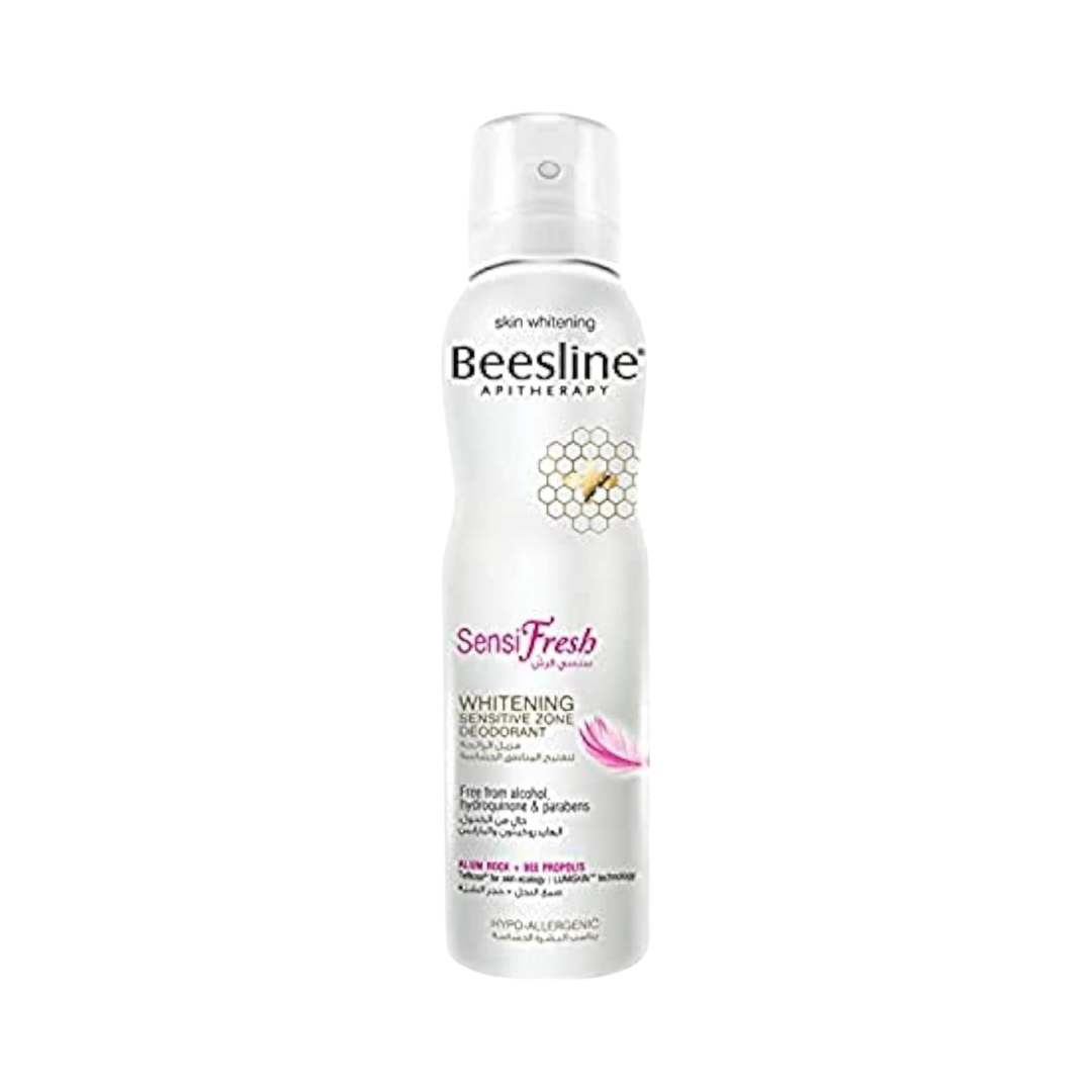 Beesline Sensi Fresh Whitening Sensitive Zone Deodrant | بيزلين بخاخ مزيل تعرق و مفتح للمناطق الحساسة