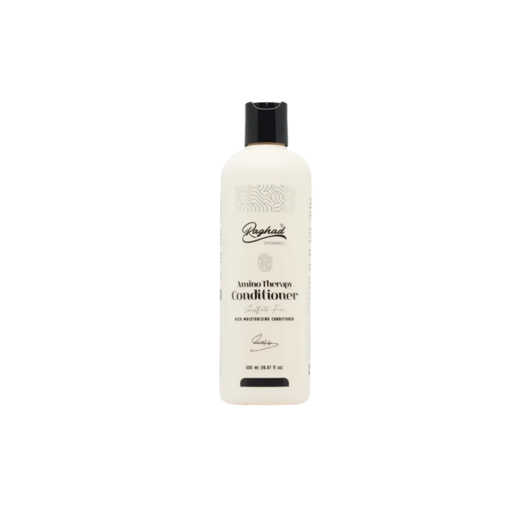Raghad ORGANICS Amino therapy Conditioner - 500ml | رغد اورجانيكس بلسم معالج للشعر الجاف و التالف - 500 مل