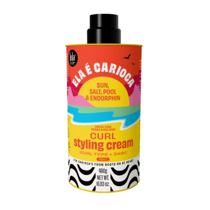 Lola from Rio Ela E Carioca Curl Stayling Cream - 480g | لولا فروم ريو كريم تصفيف الشعر للشعر الكريلي - 480 غرام